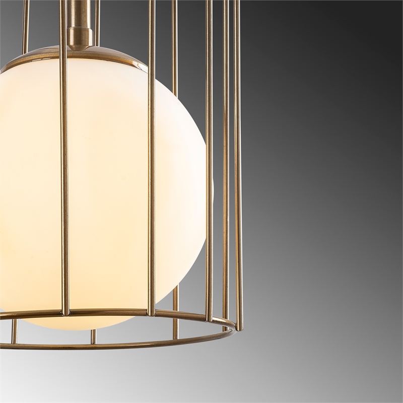 ASIR Opviq Tweety 2915 Chandelier in Brass