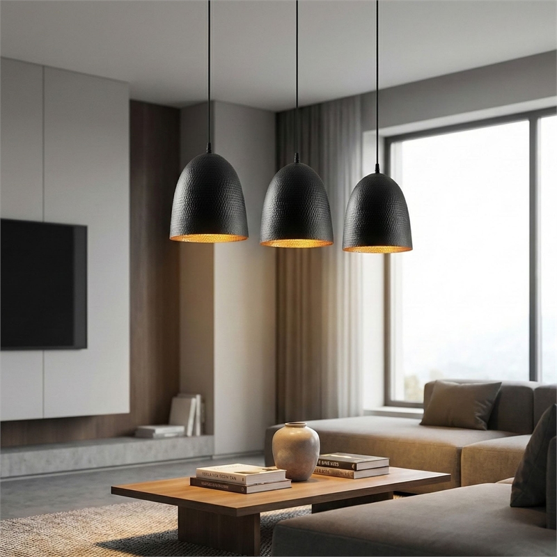 ASIR Opviq Tattoo 6173 Chandelier in Black