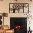 ASIR Wallity Autumn Vibes APT740 L Decorative Wall Accessory in Black (Set of 4)