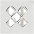 ASIR Wallity SETAYNA049 Silver Mirror Set