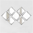 ASIR Wallity SETAYNA048 Silver Mirror Set