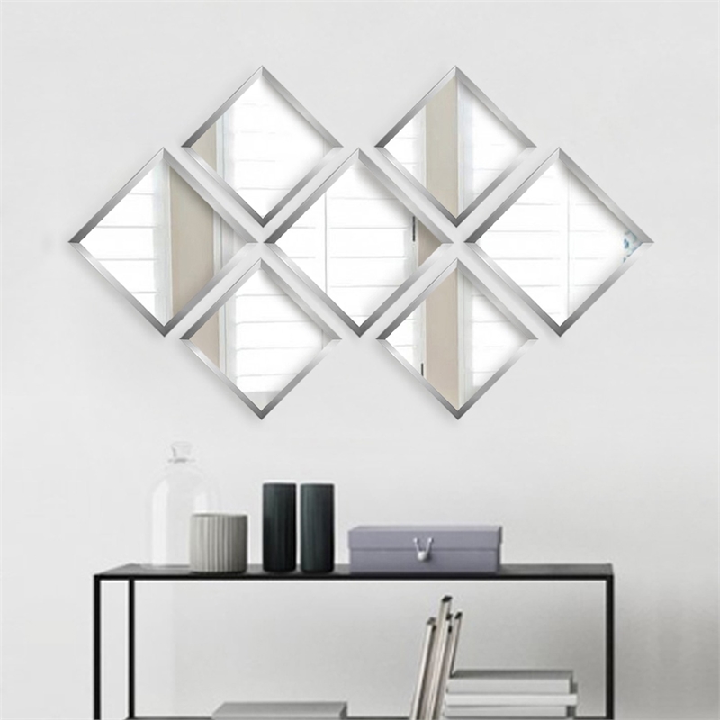 ASIR Wallity SETAYNA048 Silver Mirror Set
