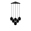 ASIR Opviq Efe - 2181 Black, Fume Chandelier