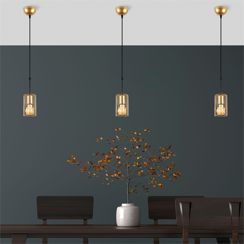 ASIR Opviq Kemtel - 11846 Gold Chandelier