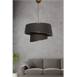 ASIR Opviq Barette - Gold, Anthracite Chandelier