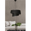 ASIR Opviq Barette - Silver, Black Chandelier
