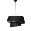ASIR Opviq Barette - Silver, Black Chandelier