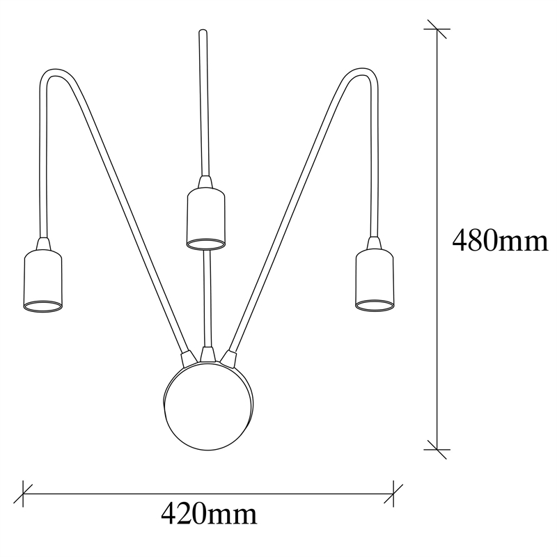 ASIR Opviq Kunduz - 3276 Vintage Wall Lamp