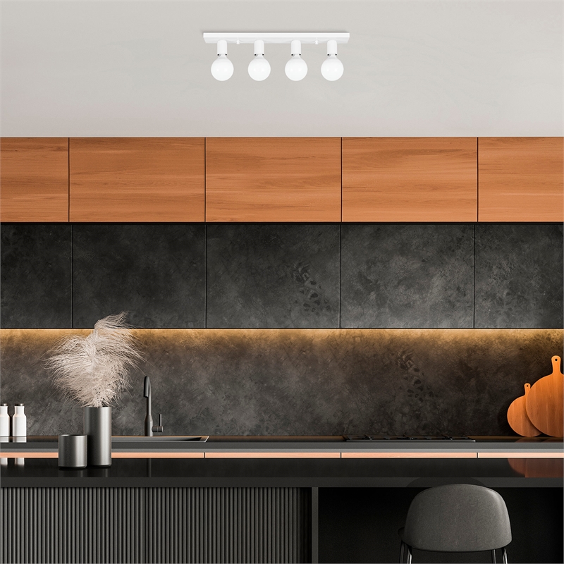 ASIR Opviq Mirro - 12231 White Chandelier