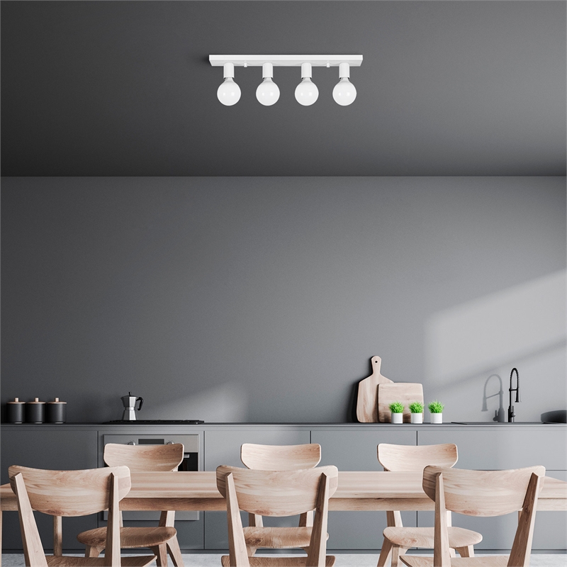 ASIR Opviq Mirro - 12231 White Chandelier