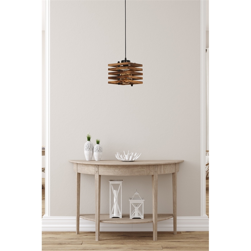 ASIR Opviq 8351-1 Brown Chandelier