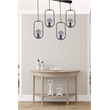 ASIR Opviq 8496-7 Black Chandelier