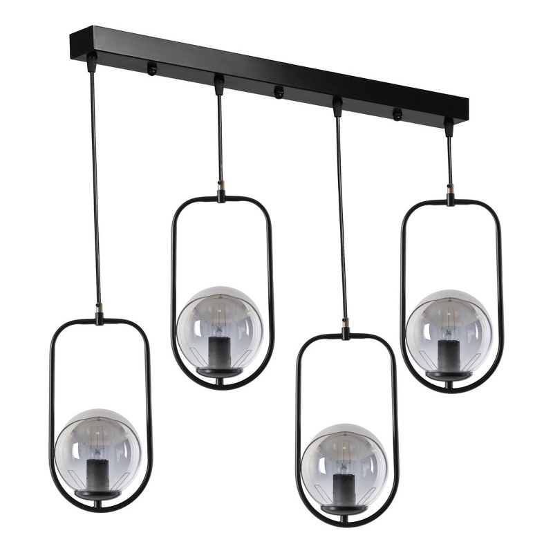 ASIR Opviq 8496-7 Black Chandelier