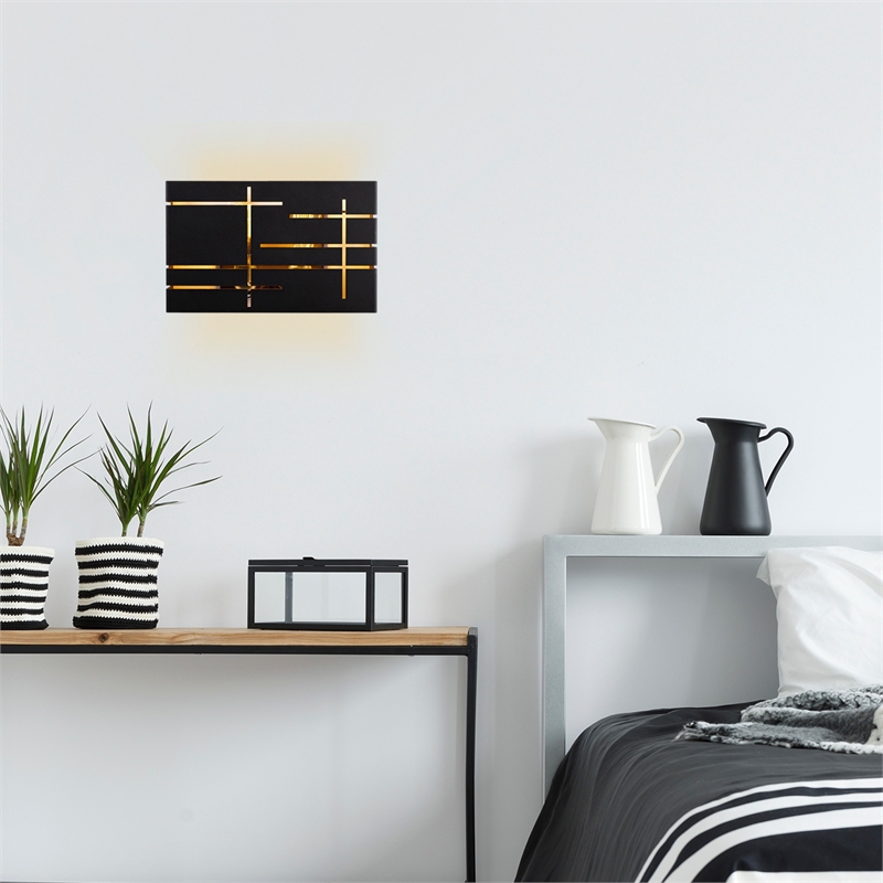 ASIR Opviq 622 - A Black Wall Lamp