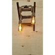 ASIR Opviq Merdiven Halat Aplik Walnut Wall Lamp