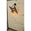 ASIR Opviq Merdiven Halat Aplik Walnut Wall Lamp
