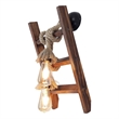 ASIR Opviq Merdiven Halat Aplik Walnut Wall Lamp