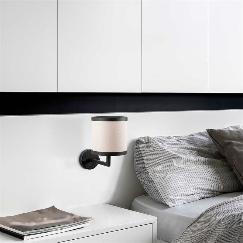 ASIR Opviq Way - 11608 Black, White Wall Lamp