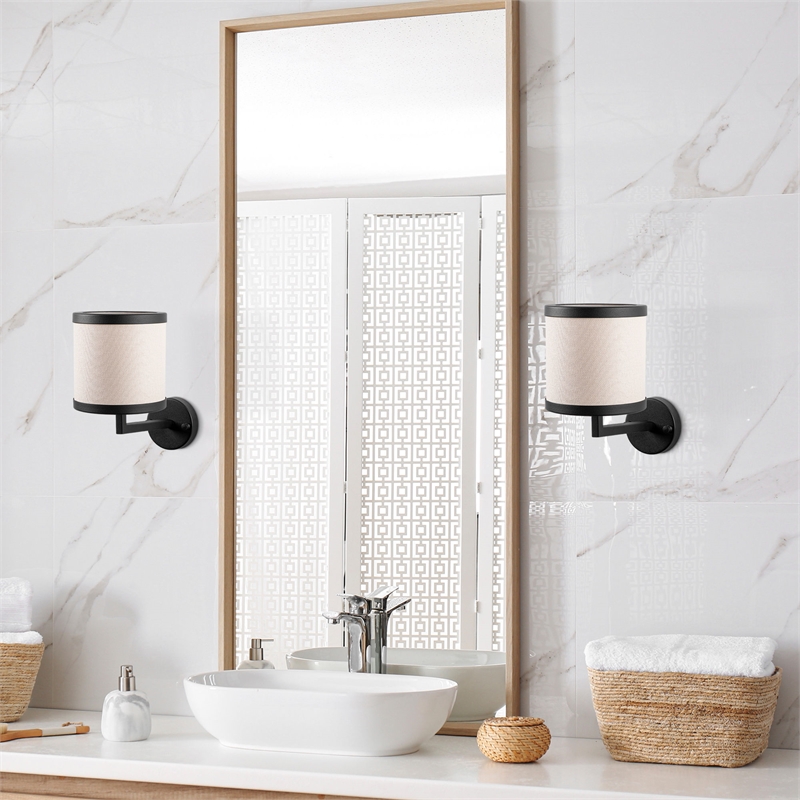 ASIR Opviq Way - 11608 Black, White Wall Lamp