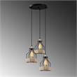 ASIR Opviq Fiko - 6571 Black Chandelier