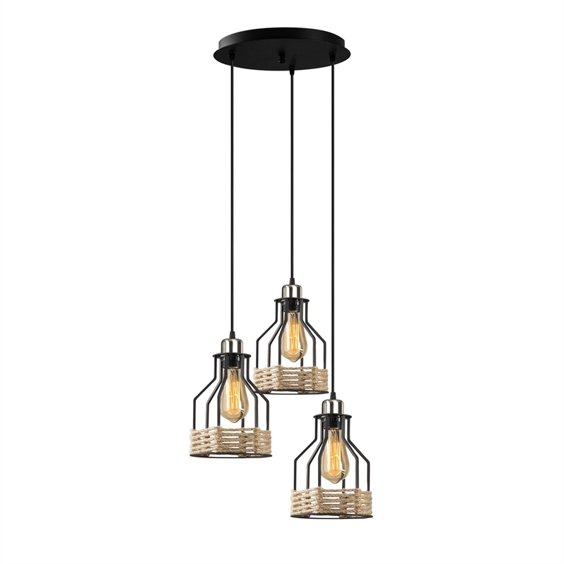 ASIR Opviq Fiko - 6571 Black Chandelier