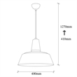 ASIR Opviq Saglam - 3731 Black, Gold Chandelier