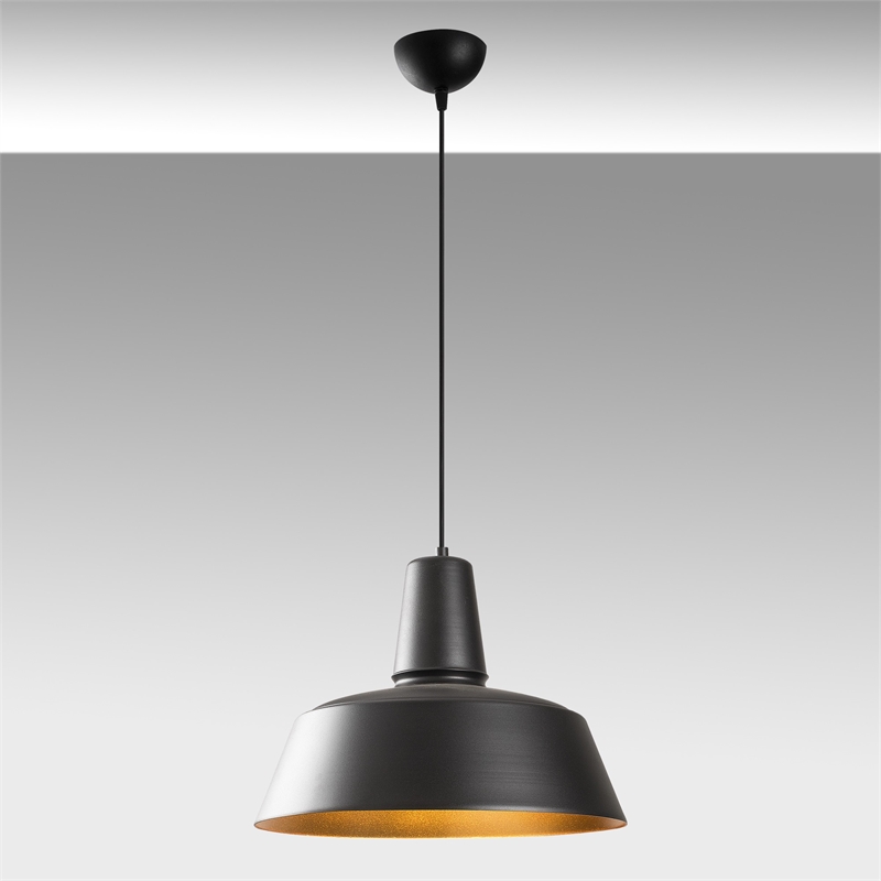 ASIR Opviq Saglam - 3731 Black, Gold Chandelier