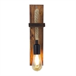 ASIR Opviq Ahsap Aplik 17 Walnut Wall Lamp