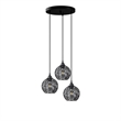 ASIR Opviq Hay - 11890 Black Chandelier