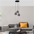 ASIR Opviq Hay - 11890 Black Chandelier