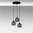 ASIR Opviq Hay - 11890 Black Chandelier