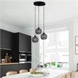 ASIR Opviq Hay - 11890 Black Chandelier