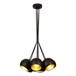 ASIR Opviq Sivani - MR-630 Black, Gold Chandelier
