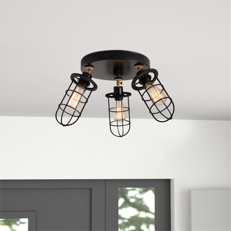 ASIR Opviq Kimil - N-1077 Black, Gold Chandelier