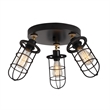 ASIR Opviq Kimil - N-1077 Black, Gold Chandelier