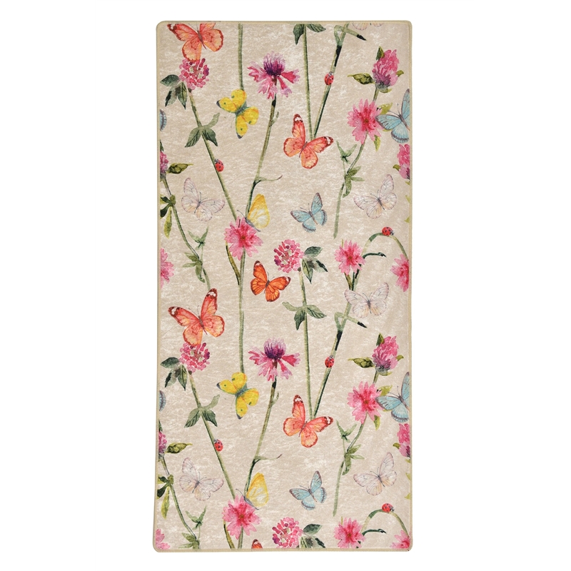 ASIR Conceptum Hypnose Butterfly Djt Multicolor Carpet