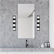 ASIR Opviq Mirro - 12240 Black Wall Lamp