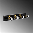 ASIR Opviq Mirro - 12240 Black Wall Lamp