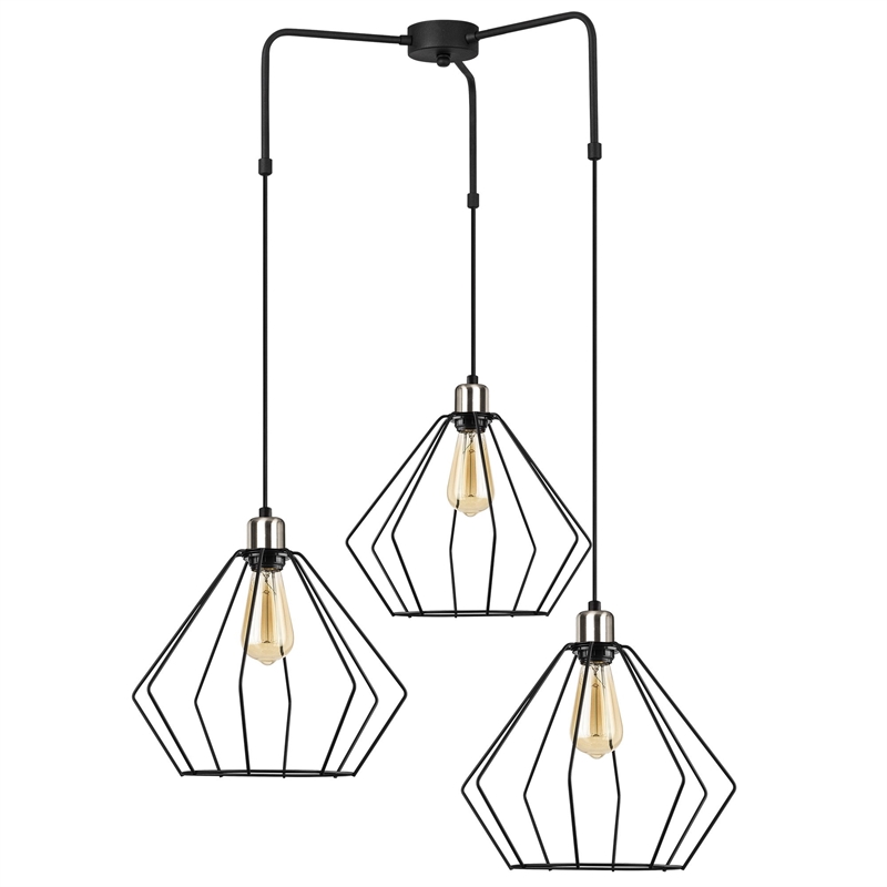 ASIR Opviq Maden - 4531 Black Chandelier