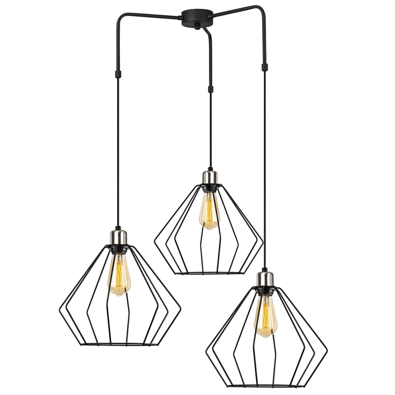 ASIR Opviq Maden - 4531 Black Chandelier