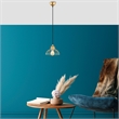 ASIR Opviq Dopo - 12095 Gold Chandelier