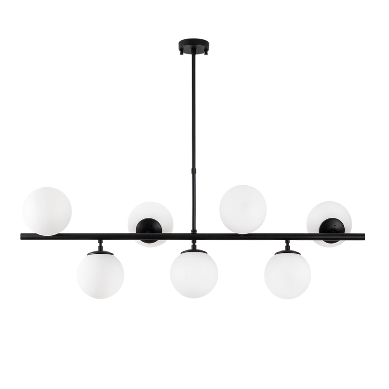 ASIR Opviq Fazli - 10525 Black, White Chandelier