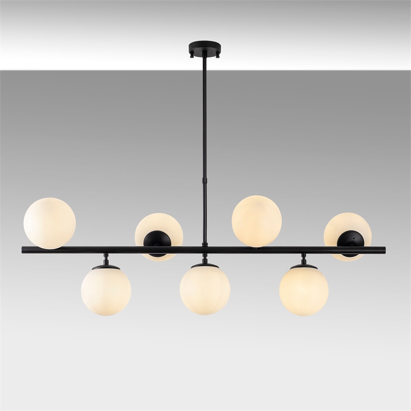ASIR Opviq Fazli - 10525 Black, White Chandelier