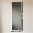 ASIR Hanah Home A321Y Silver Mirror