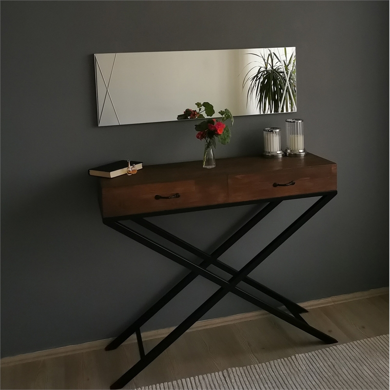 ASIR Hanah Home A321Y Silver Mirror