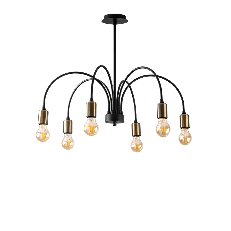 ASIR Opviq Sorek - 1291 Black Chandelier