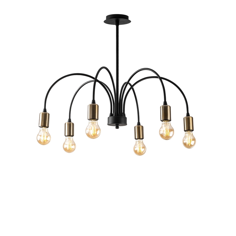 ASIR Opviq Sorek - 1291 Black Chandelier
