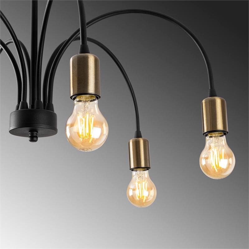 ASIR Opviq Sorek - 1291 Black Chandelier