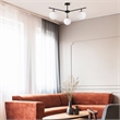 ASIR Opviq Atmaca - 10250 Black, Gold, White Chandelier
