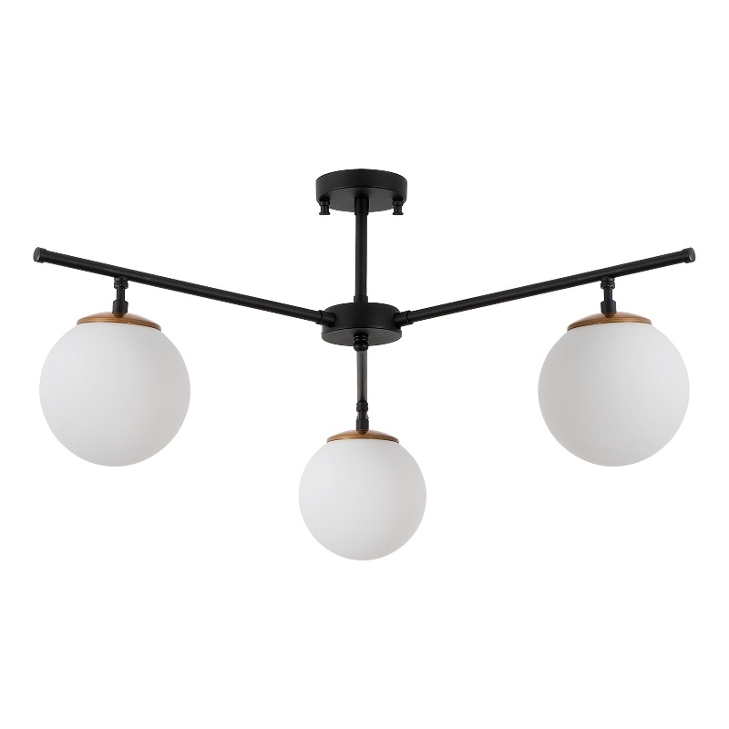 ASIR Opviq Atmaca - 10250 Black, Gold, White Chandelier